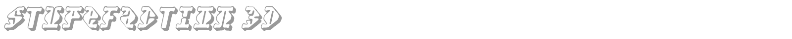 Stupefaction font preview