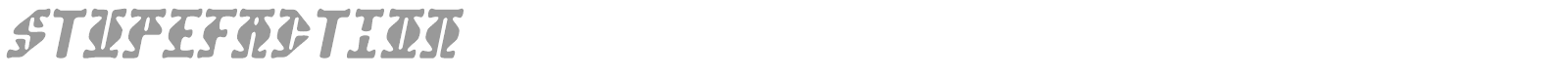 Stupefaction font preview