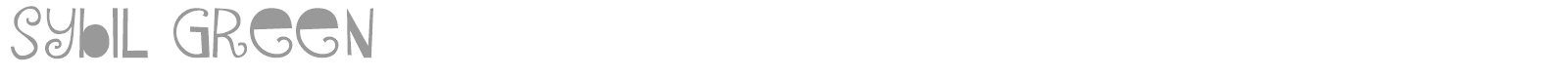Sybil Green font preview