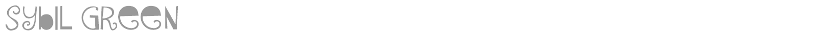 Sybil Green font preview
