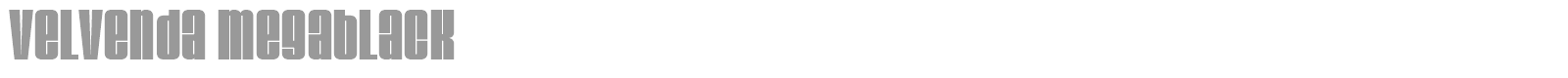Velvenda font preview