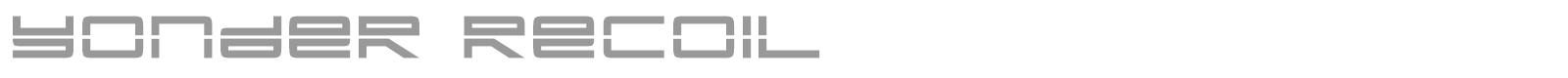 Yonder Recoil font preview