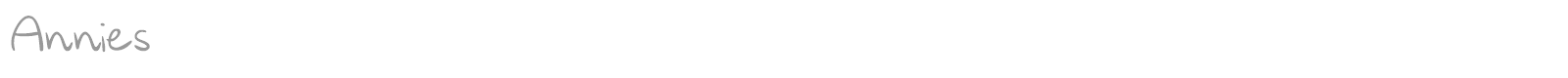 Annies font preview