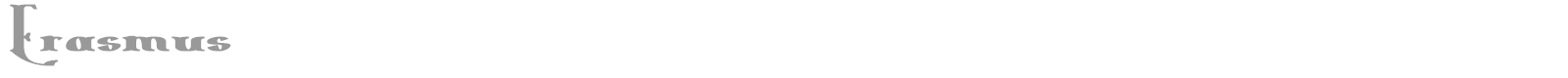 Erasmus font preview