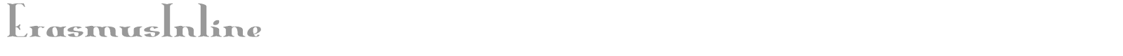 Erasmus font preview