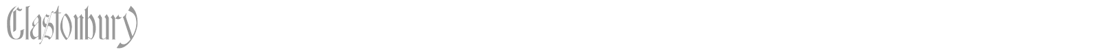 Glastonbury font preview