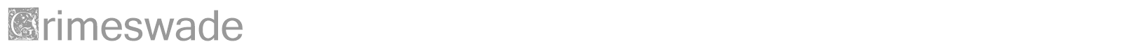Grimeswade font preview