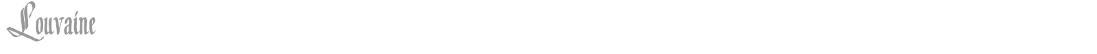 Louvaine font preview