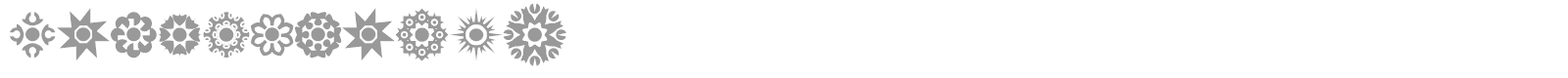Cirkle Dingz font preview
