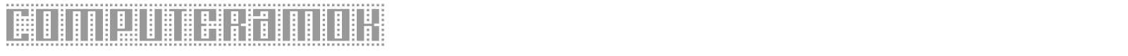 Computer Amok font preview