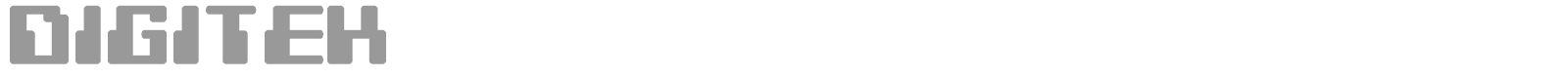 Digitek font preview