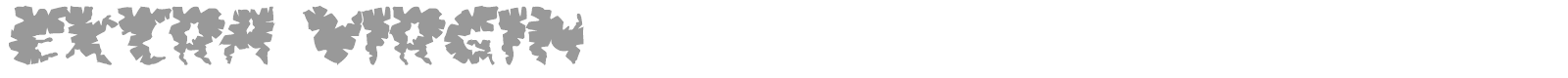 Extra Virgin font preview