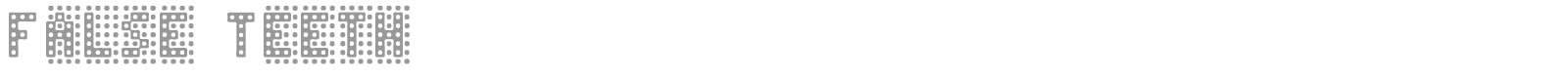 False Teeth font preview