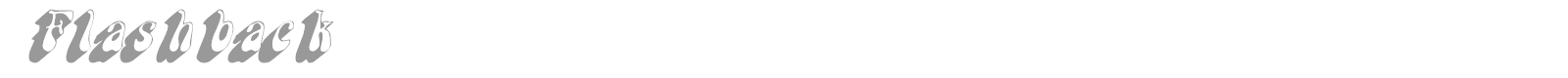 Flashback font preview