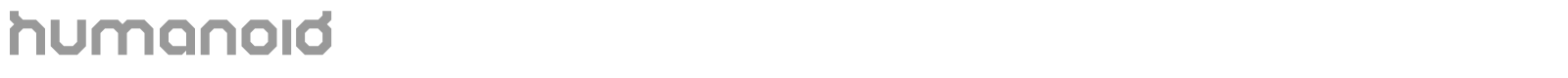 Humanoid font preview
