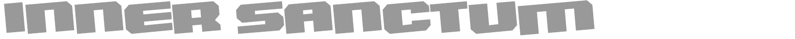 Inner Sanctum font preview