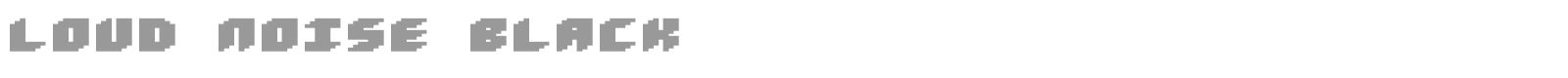 Loud Noise font preview