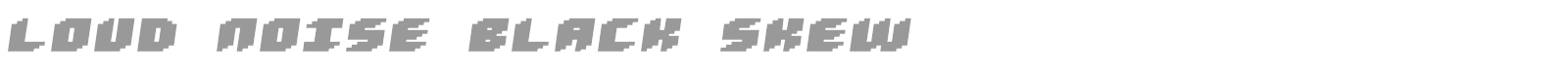 Loud Noise font preview