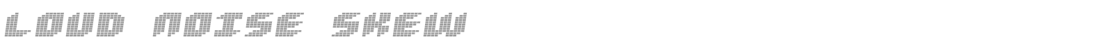 Loud Noise font preview