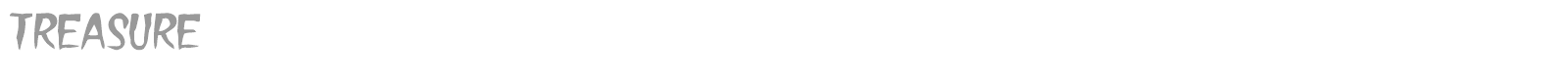 Treasure font preview