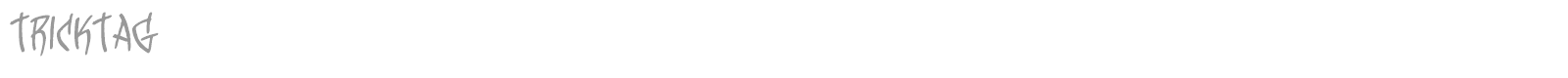 Trick Tag font preview