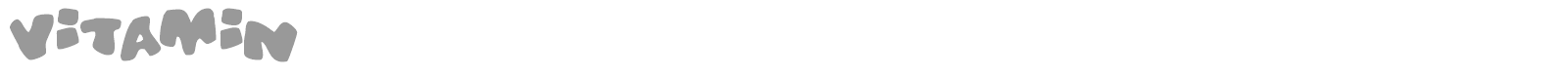 Vitamin Outlined font preview