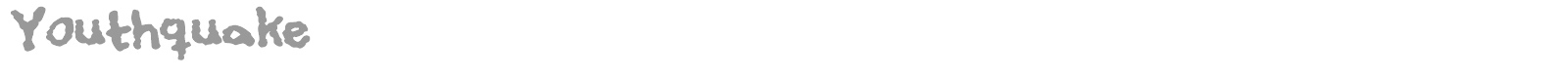 Youthquake font preview