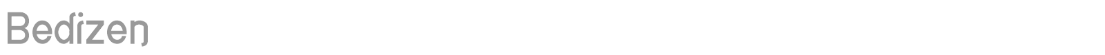 Bedizen font preview