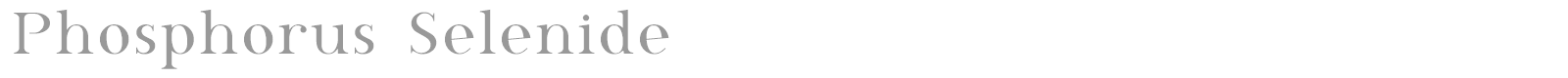 Phosphorus 2 font preview