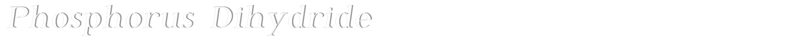 Phosphorus 2 font preview