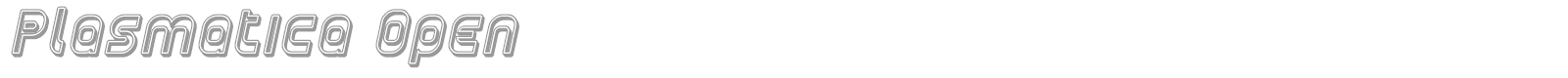Plasmatica font preview