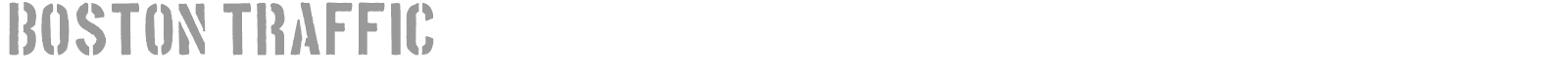 Boston Traffic font preview