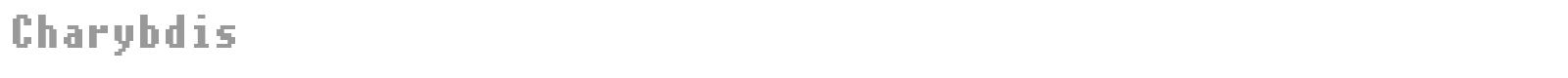 Charybdis font preview