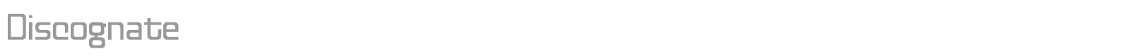 Discognate font preview