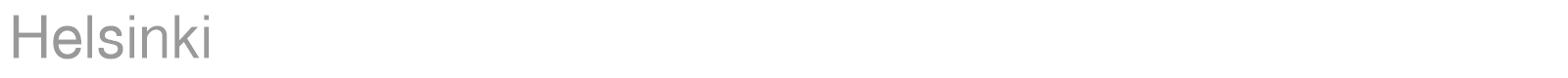 Helsinki font preview