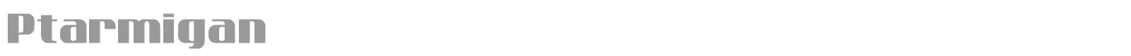 Ptarmigan font preview