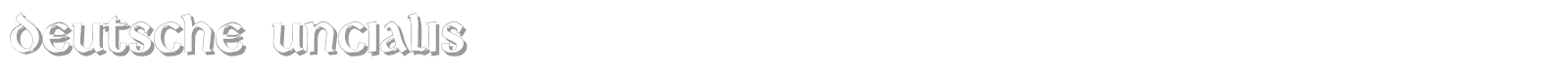 Deutsche Uncialis font preview