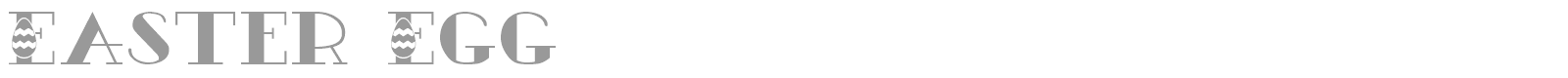 Easter Egg font preview