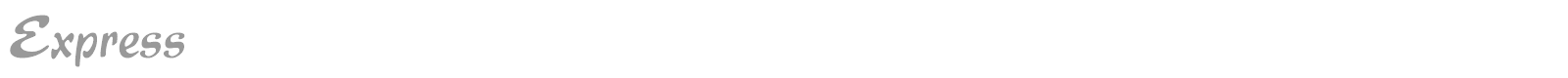 Express font preview