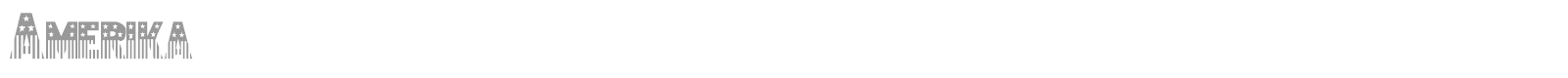 Amerika font preview