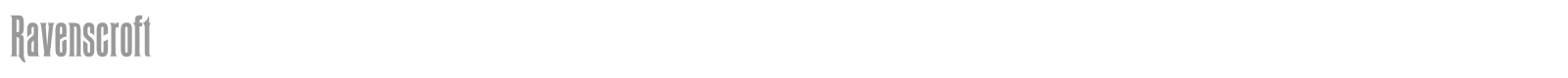 Ravenscroft font preview