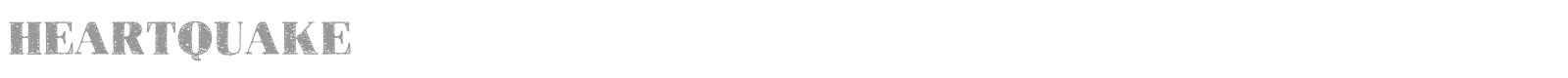 Heartquake font preview