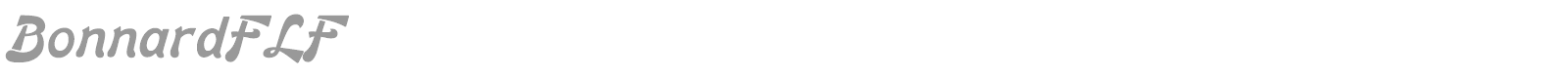 Bonnard font preview