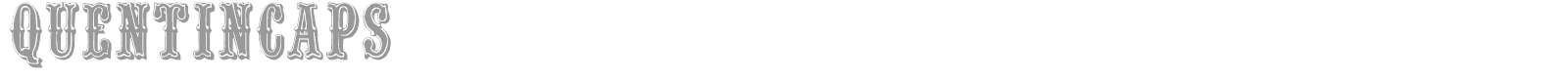Quentin Caps font preview
