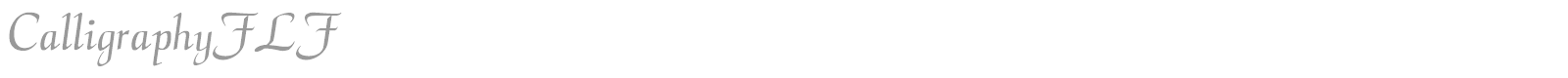 Calligraphy font preview