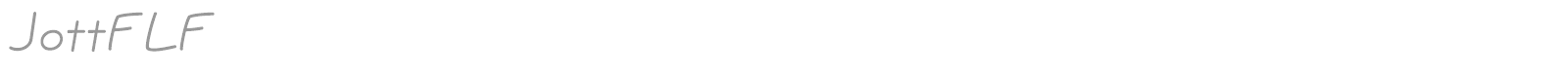 Jott font preview