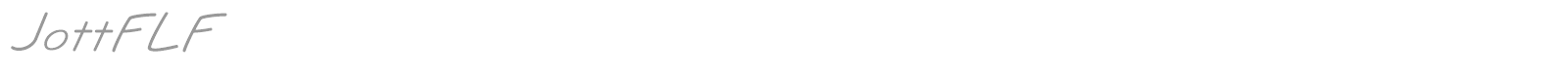 Jott font preview
