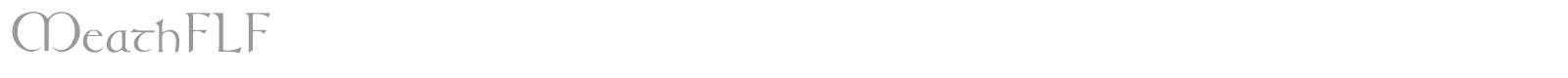 Meath font preview
