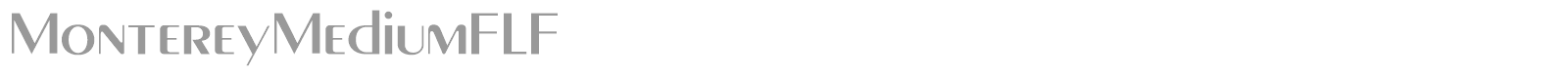 Monterey font preview