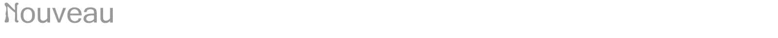 Nouveau font preview